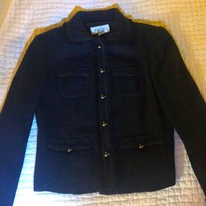 Casual Corner vintage Chanel style blazer